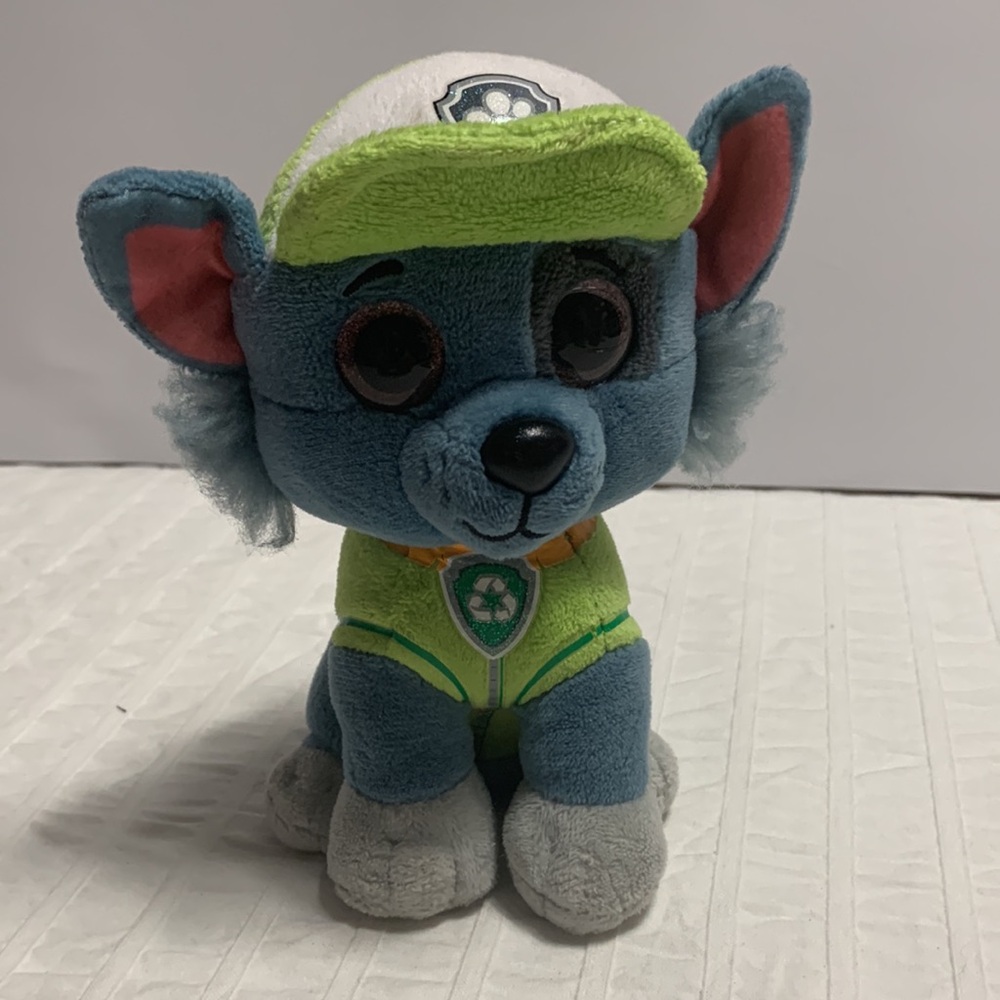 Ty Paw Patrol Rocky 6” Plush Beanie Boo